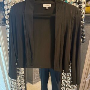 Calvin Klein Elegant Black Cardigan